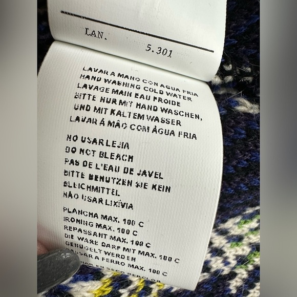 Anthropologie Shanley Plaid Wool Sweater Coat Size Small NEW - Picture 8 of 15